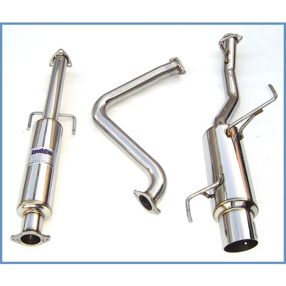Invidia 97-00 Prelude N1 Cat-back Exhaust Fits BAS