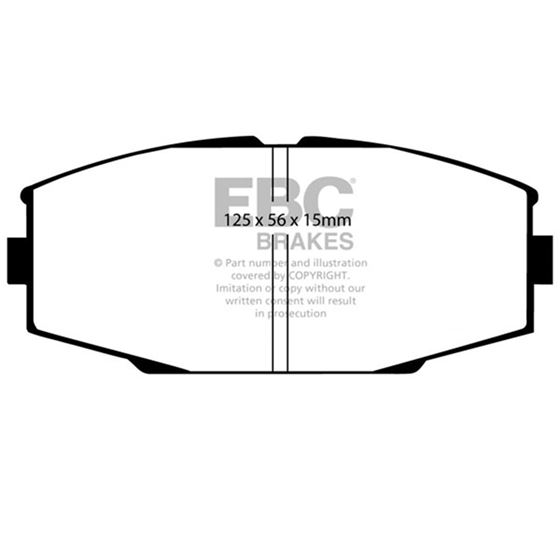 EBC Greenstuff 2000 Series Sport Brake Pads (DP-3