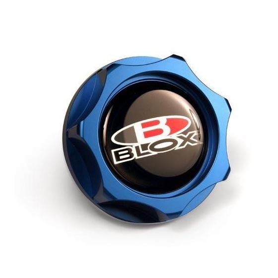 Blox Racing Billet Honda Oil Cap - Blue(BXAC-00501