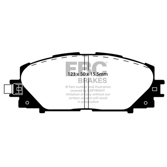 EBC Greenstuff 2000 Series Sport Brake Pads (DP-3