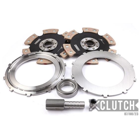 XClutch 9.00 in. Twin Solid Ceramic Clutch Discs (