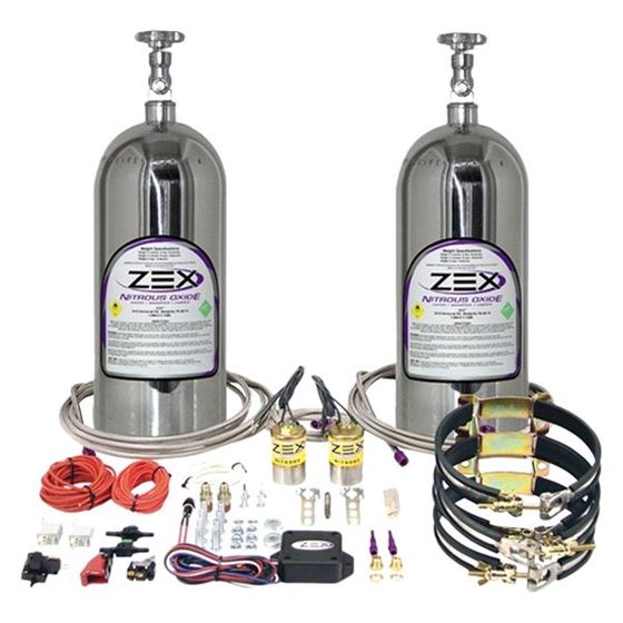 ZEX Race Diesel Nitrous System with Polished Bottl
