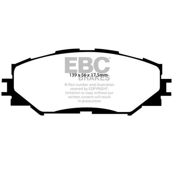 EBC Greenstuff 2000 Series Sport Brake Pads (DP-3