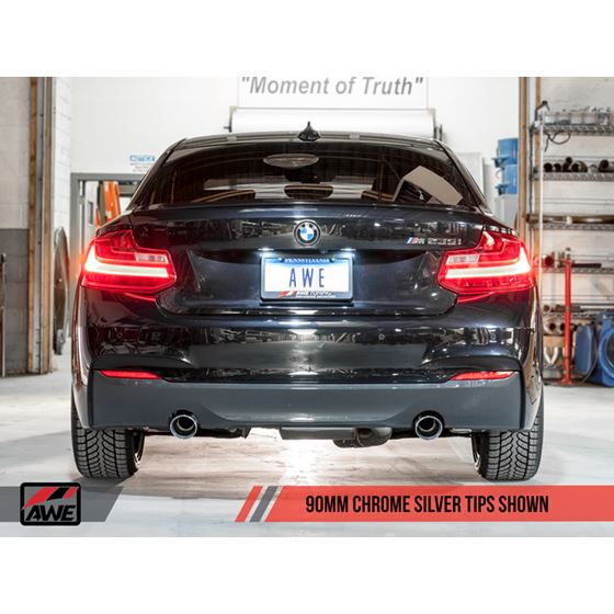 AWE Touring Edition Axle-back Exhaust for F22 M235