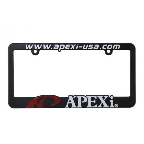 Apexi License Plate Frame, Red Logo (601-KLP1)