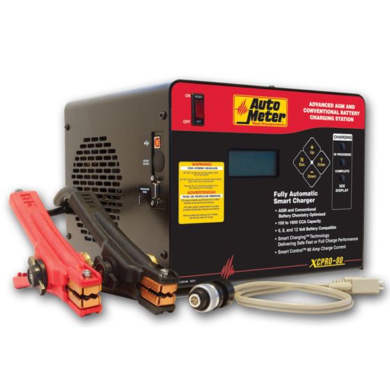 AutoMeter AGM Optimized Fast Charger(XCPRO-80)