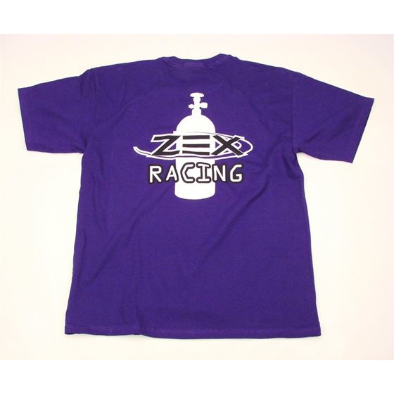 ZEX Purple Zex Racing T-Shirt; XX-Large(Z109-XXL)