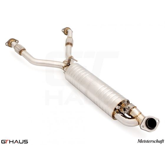 GTHAUS Musa Full Cat-Back Cat-Back LSR Pipe (Front