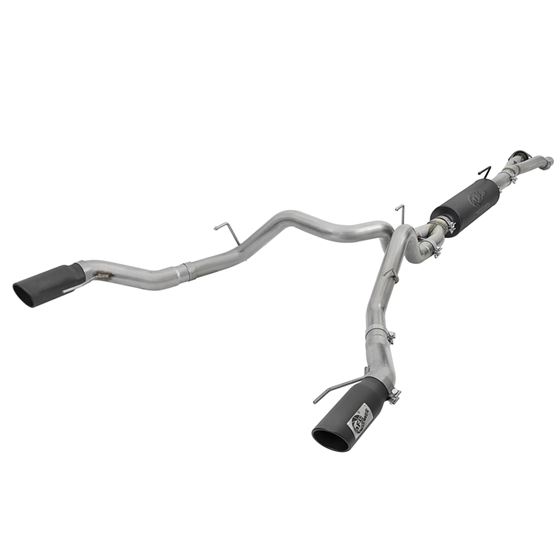 aFe Rebel Series Cat-Back Exhaust System w/ Black