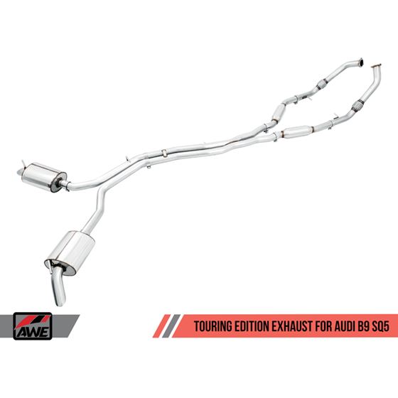 AWE Touring Edition Exhaust for Audi B9 SQ5 - R-3