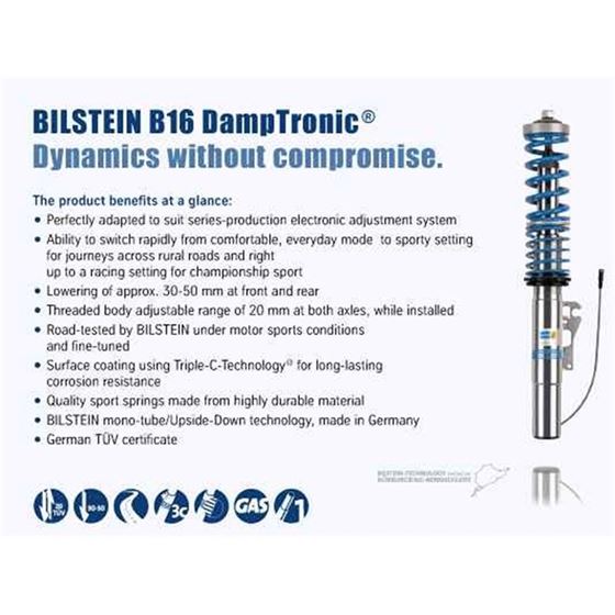 Bilstein B16 (DampTronic) - Suspension Kit(49-2652