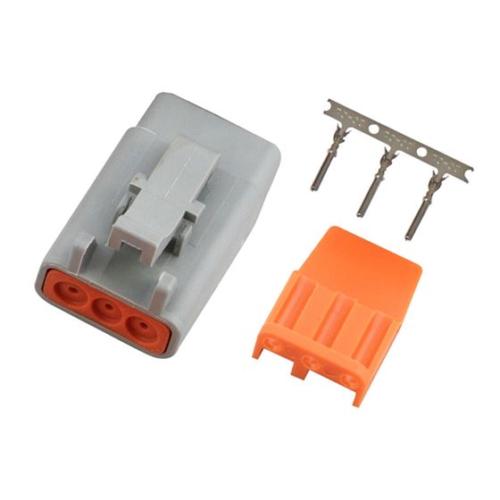 Haltech Plug and Pins Only - Male Deutsch DTM-3 Co