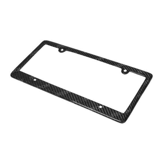 Carbon fiber license plate frame (4 holes)