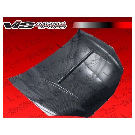 VIS Racing N 1 Style Black Carbon Fiber Hood