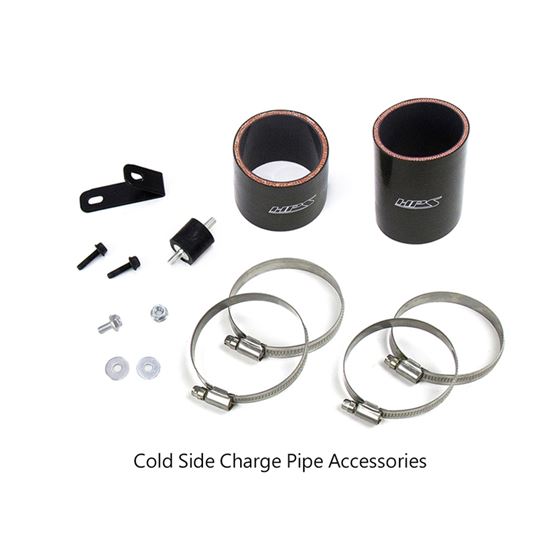 HPS Black 2.5in Intercooler Cold Side Charge Pi-3