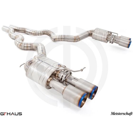 GTHAUS Super Light GT Racing Exhaust (Ti Rear unit