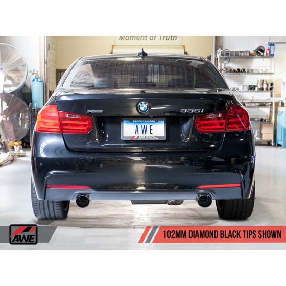AWE Touring Edition Axle Back Exhaust for F3X 335i