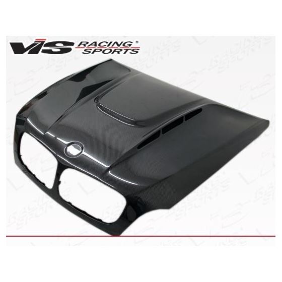VIS Racing EVO GT Style Black Carbon Fiber Hood