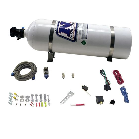 Nitrous Express Diesel Dry Nitrous Kit w/15lb Bott