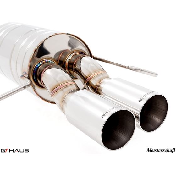 GTHAUS GT Racing Exhaust- Stainless- ME0141201-3