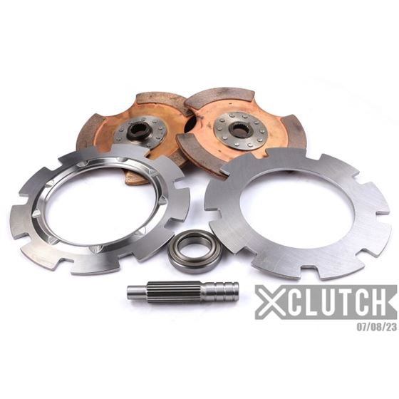 XClutch 8.0 in. Twin Sprung Ceramic Clutch Discs (