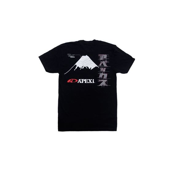 APEX Mt. Fuji Tee, Small, Black (601-T16SB)