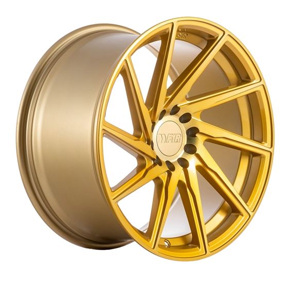 F1R F29 18x8.5 - Machine Gold Wheel-3