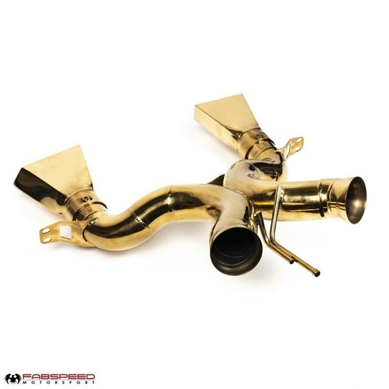 Fabspeed MP4-12C Supreme Titanium X-Pipe Exhaust S