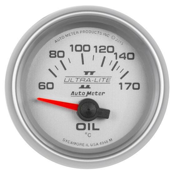 AutoMeter Ultra-Lite II Gauge Oil Temp 2 1/16in 60
