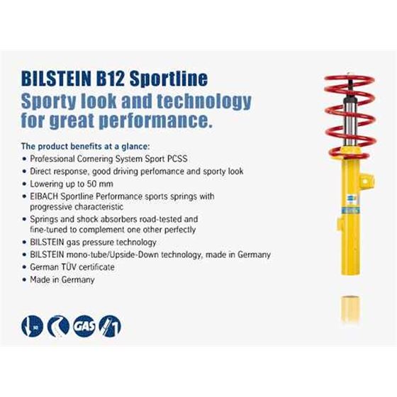 Bilstein B12 (Sportline)-Suspension Kit (46-181060