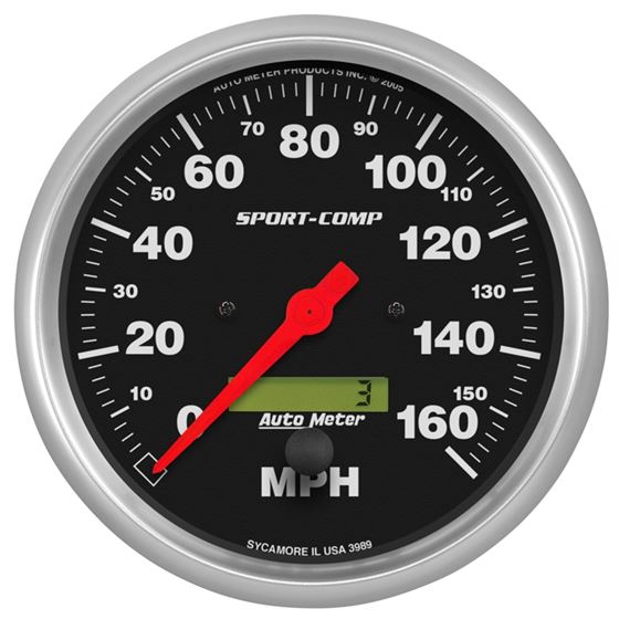AutoMeter Sport-Comp 5 inch 160 MPH Electronic Spe