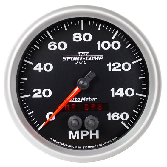 AutoMeter Sport-Comp II 5in 0-140MPH In-Dash Elect