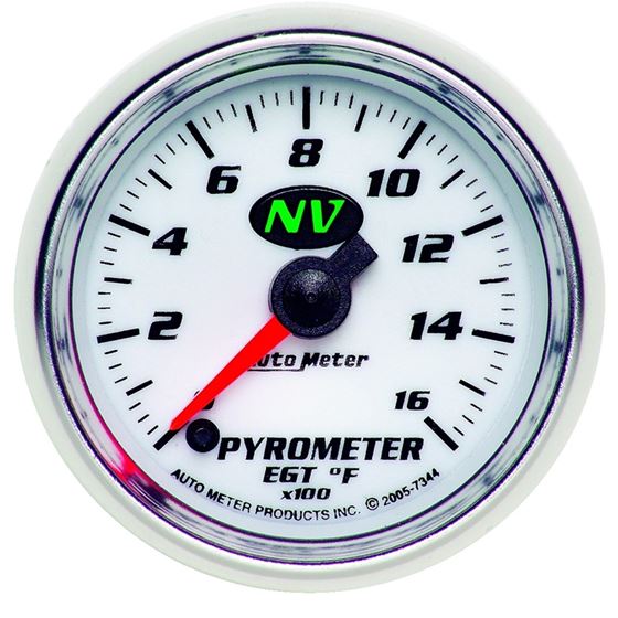 AutoMeter Pyrometer NV 52.4mm 0-1600 Deg F Advance
