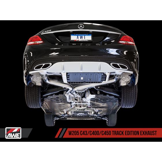 AWE Track Edition Exhaust for Mercedes-Benz W205 A