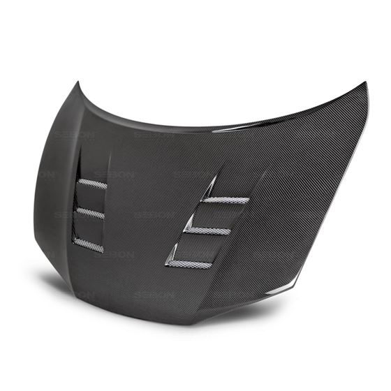 TS-style carbon fiber hood for 2014 Honda Civic 2DR