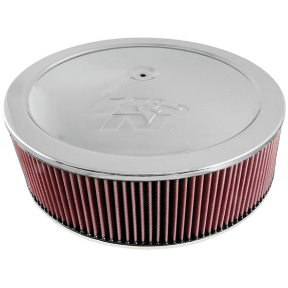 K and N Round Air Filter Assembly (60-1642)