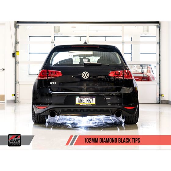 AWE Touring Edition Exhaust for VW MK7 GTI - Di-3