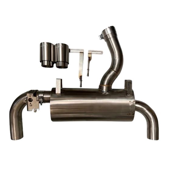Active Autowerke BMW F3x 335i Rear Exhaust with CA