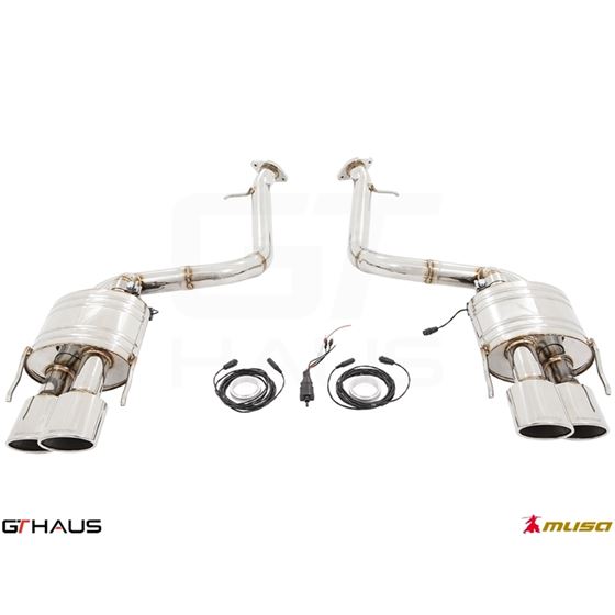 GTHAUS GTC Exhaust (EV Control)- Stainless- LE05-3