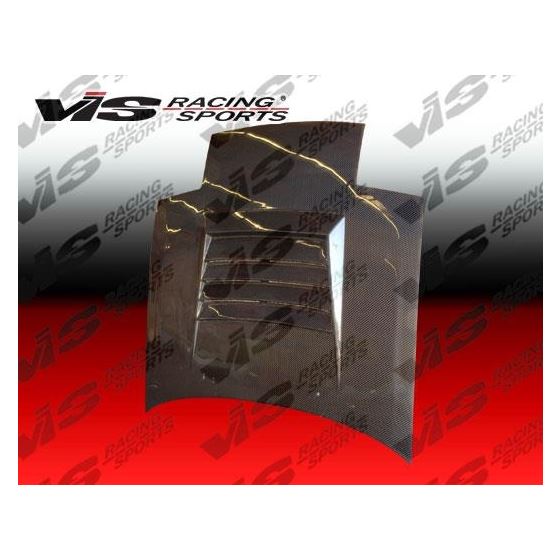 VIS Racing Drift Style Black Carbon Fiber Hood