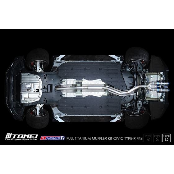 Tomei Expreme Ti Type D Exhaust System for Honda-3