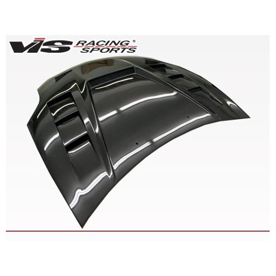 VIS Racing Monster GT Style Black Carbon Fiber Hoo