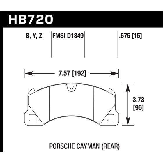 Hawk Performance LTS Brake Pads (HB720Y.575)