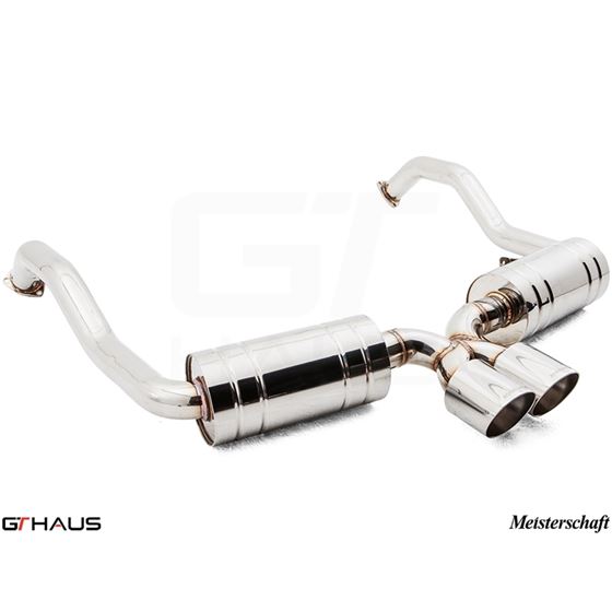 GTHAUS GT Racing Exhaust- Stainless- PO0211203