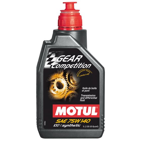 Motul GEAR COMPETITION 75W140 - 1L - Fully Synthet