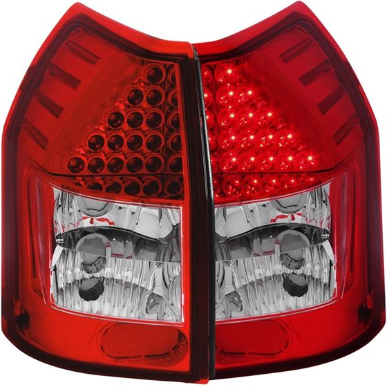 ANZO 2005-2008 Dodge Magnum LED Taillights Red/Cle