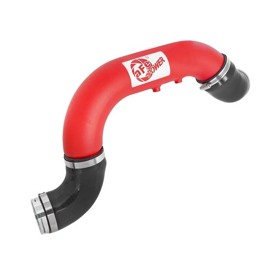 aFe BladeRunner 3 IN Aluminum Cold Charge Pipe Red