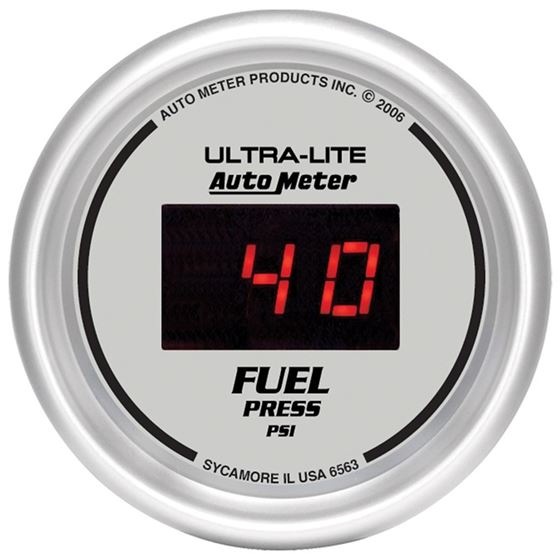 AutoMeter Ultra-Lite 52MM 5-100 PSI Digital Fuel P
