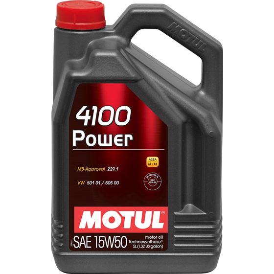 Motul 4100 POWER 15W50 5L Technosynthese Oil for 1