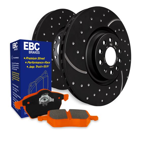 EBC S8 Kits Orangestuff and GD Rotors (S8KF1083)
